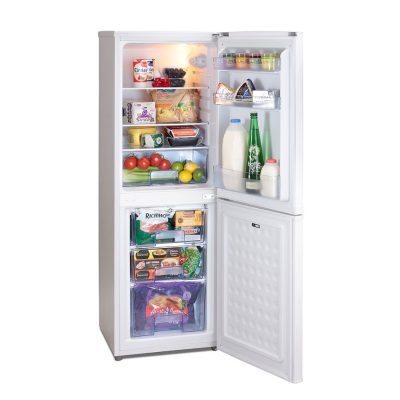 half and half fridge freezer